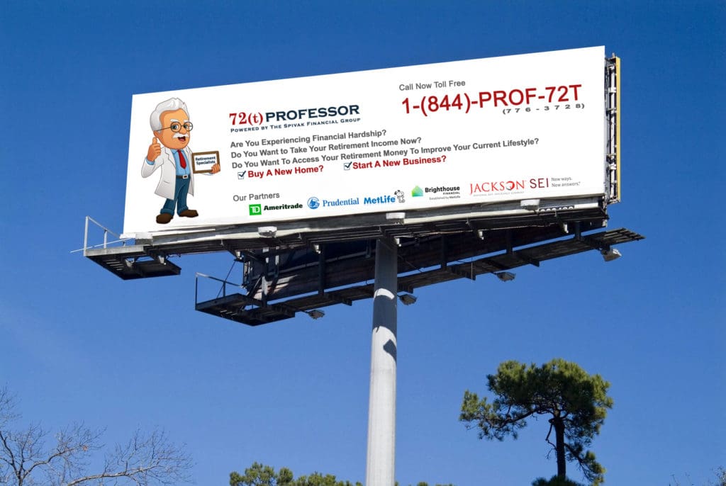 72(t) Professor billboard banner