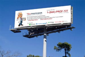 72(t) Professor billboard